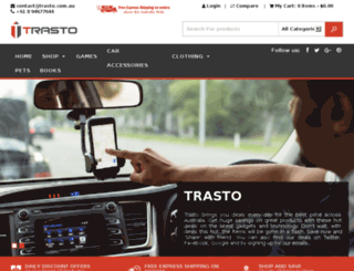 trasto.com.au screenshot