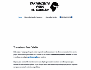 tratamientoparacabello.com screenshot
