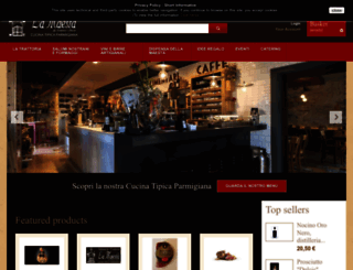 trattorialamaesta.it screenshot