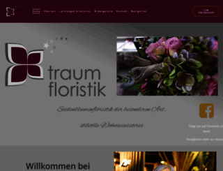 traum-floristik.de screenshot