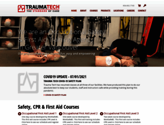 traumatech.com screenshot