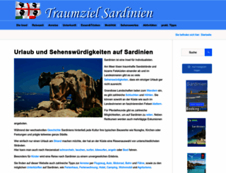traumziel-sardinien.com screenshot