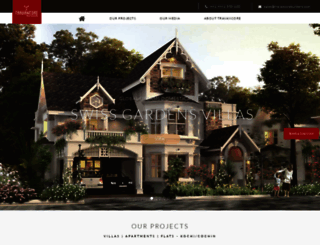 travancorebuilders.com screenshot
