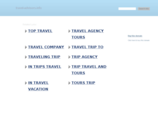 travel-advisors.info screenshot