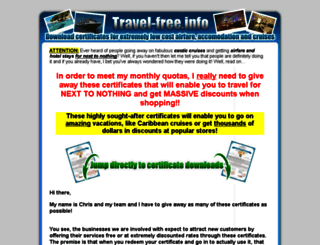 travel-free.info screenshot