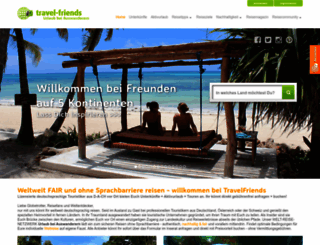 travel-friends.com screenshot