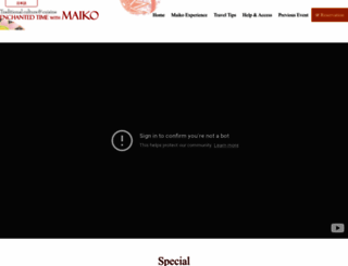 travel-kyoto-maiko.com screenshot