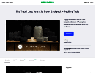 travel-line-backpack-peak-design.projectdomino.com screenshot