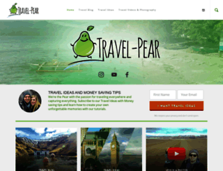 travel-pear.com screenshot