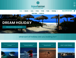 travel-sense.co.uk screenshot