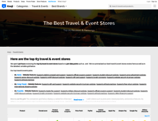 travel-tickets.knoji.com screenshot