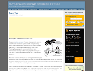 travel-tips.info screenshot