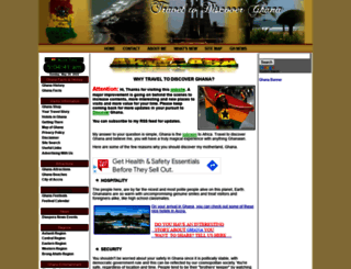 travel-to-discover-ghana.com screenshot