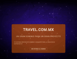 travel.com.mx screenshot