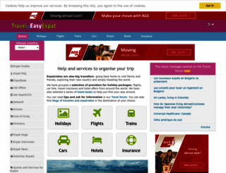 travel.easyexpat.com screenshot