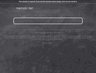 travel.nairobi.tel screenshot