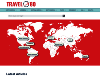 travel80.com screenshot