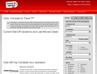 travelagency.ca screenshot