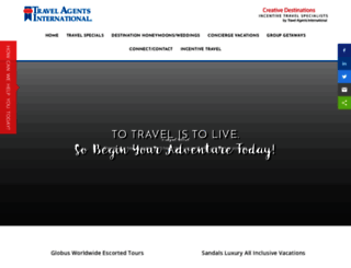 travelagentsintlsc.com screenshot