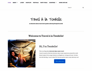 travelalatendelle.com screenshot