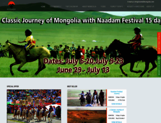 travelallmongolia.com screenshot