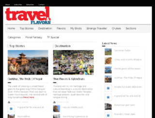 travelandflavors.com screenshot