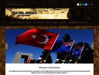 travelanzac.com screenshot