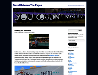 travelbetweenthepages.com screenshot