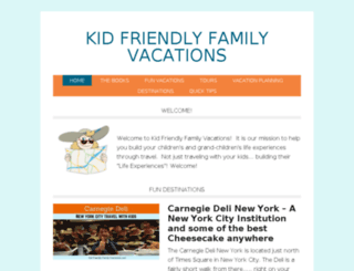 travelblog.kid-friendly-family-vacations.com screenshot