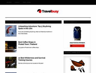 travelbusy.com screenshot