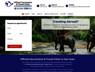 travelclinicpr.com screenshot