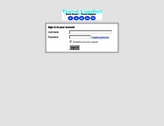 travelcomfort.agentbox.com screenshot