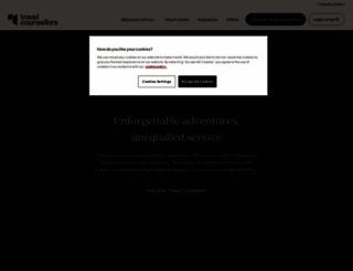 travelcounsellors.ae screenshot