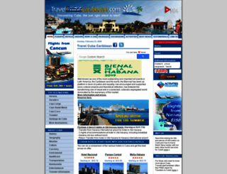 travelcubacaribbean.com screenshot