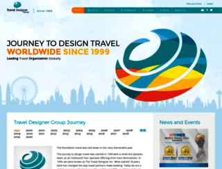 traveldesigner.in screenshot