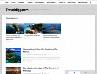traveldigg.com screenshot