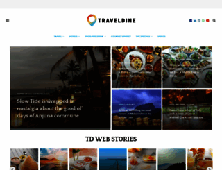 traveldine.com screenshot