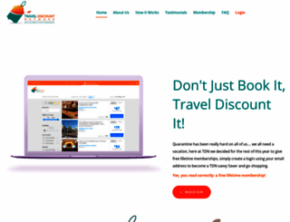 traveldiscountnetwork.com screenshot