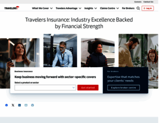 travelers.ie screenshot