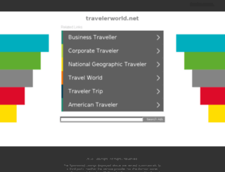 travelerworld.net screenshot