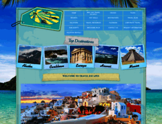 travelescapesinc.com screenshot