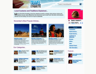 traveletiquette.co.uk screenshot