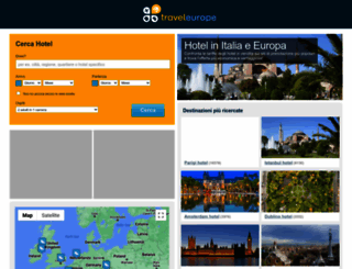 traveleurope.it screenshot