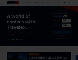 travelex.com screenshot