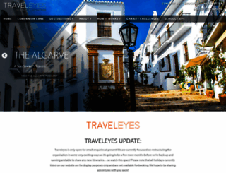 traveleyes-international.com screenshot