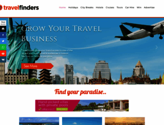 travelfinders.ie screenshot