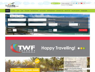 travelfix.co.za screenshot
