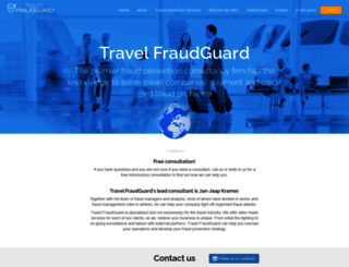 travelfraudguard.com screenshot