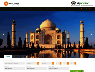 travelfriend.co.in screenshot