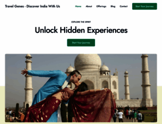 travelgenes.com screenshot